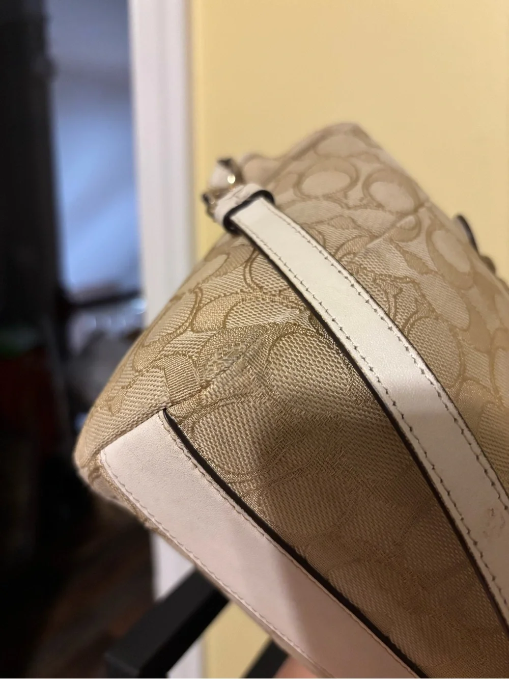 Coach signature jacquard